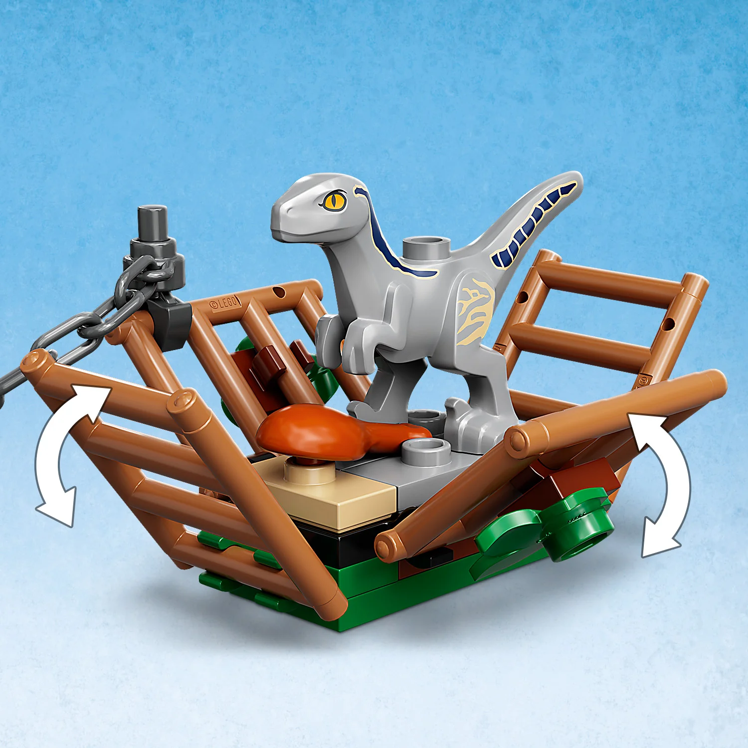LEGO® Jurassic World Blue & Beta Velociraptor Capture - Image 7