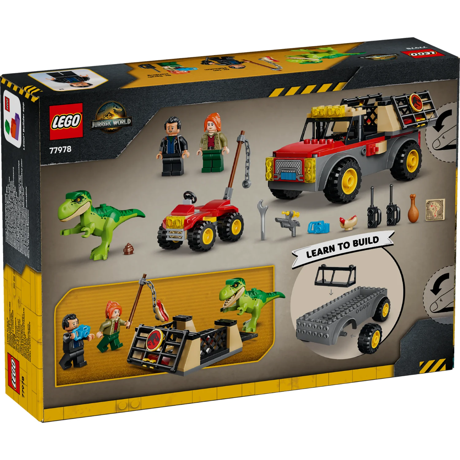 LEGO® Jurassic World Young T. rex Transport Truck - Image 3