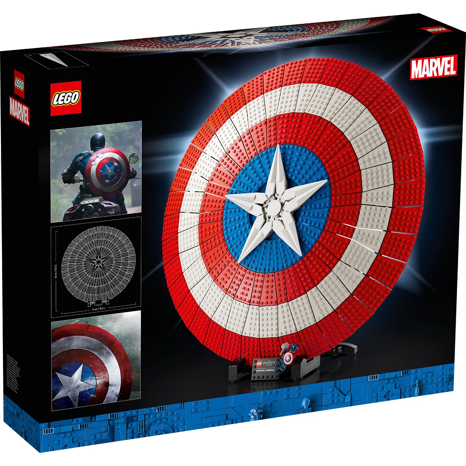 LEGO® Marvel Captain America’s Shield - Image 15
