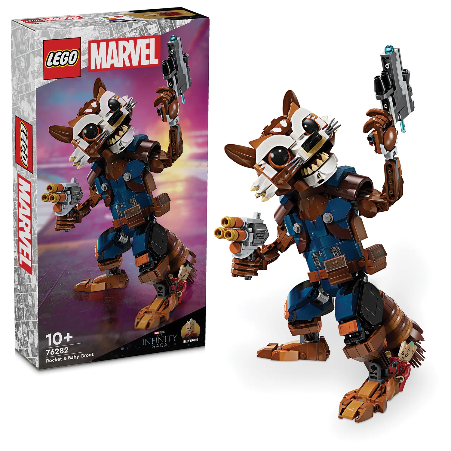 LEGO® Marvel Rocket & Baby Groot - Image 9
