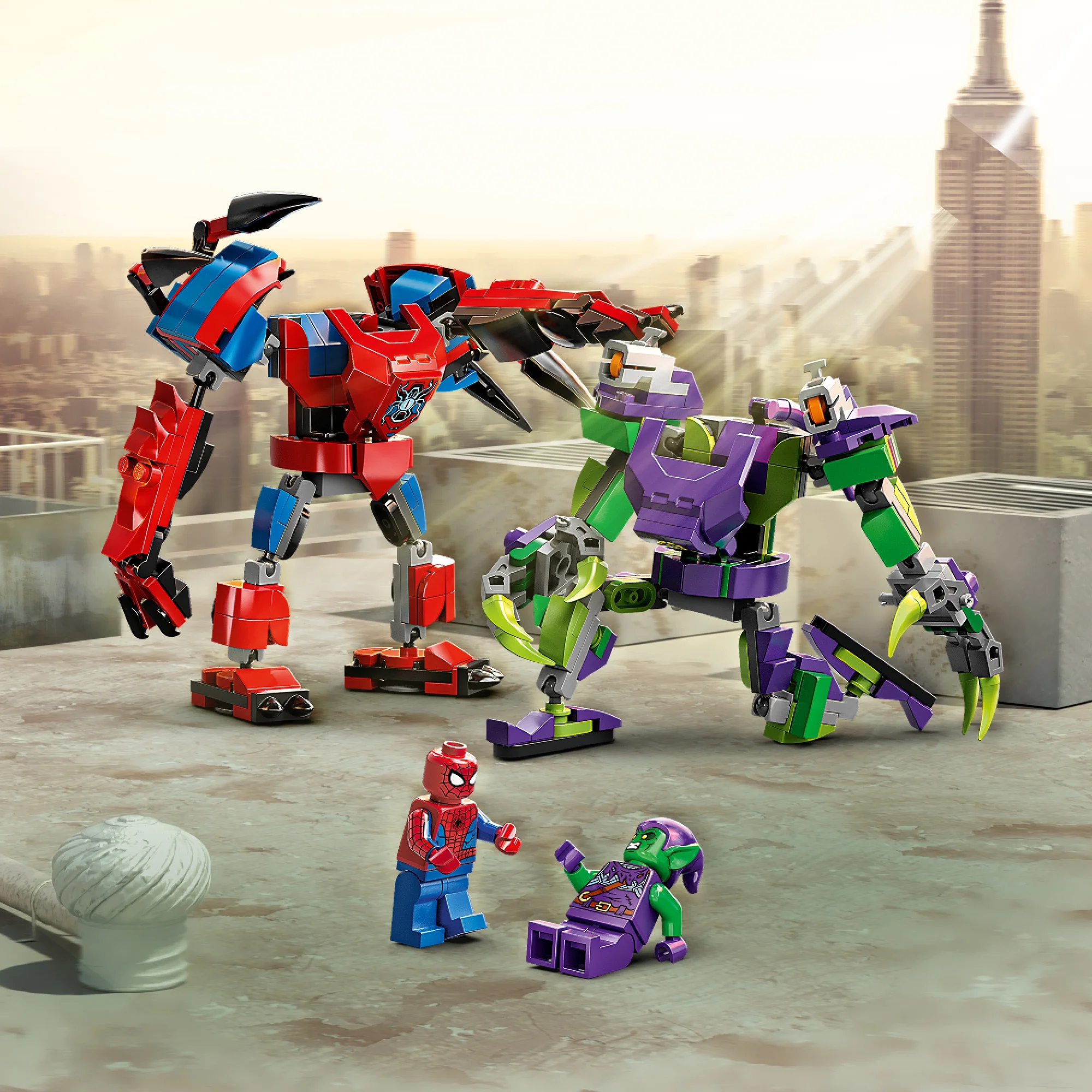 LEGO® Marvel Spider-Man & Green Goblin Mech Battle - Image 6