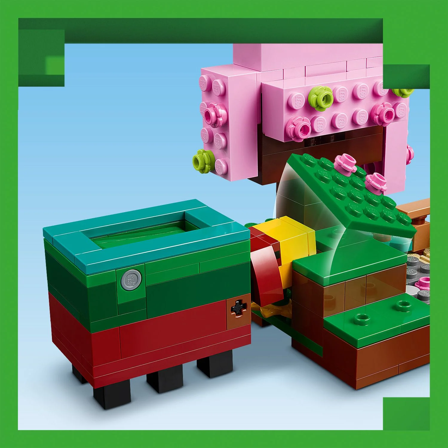 LEGO® Minecraft® The Cherry Blossom Garden - Image 7