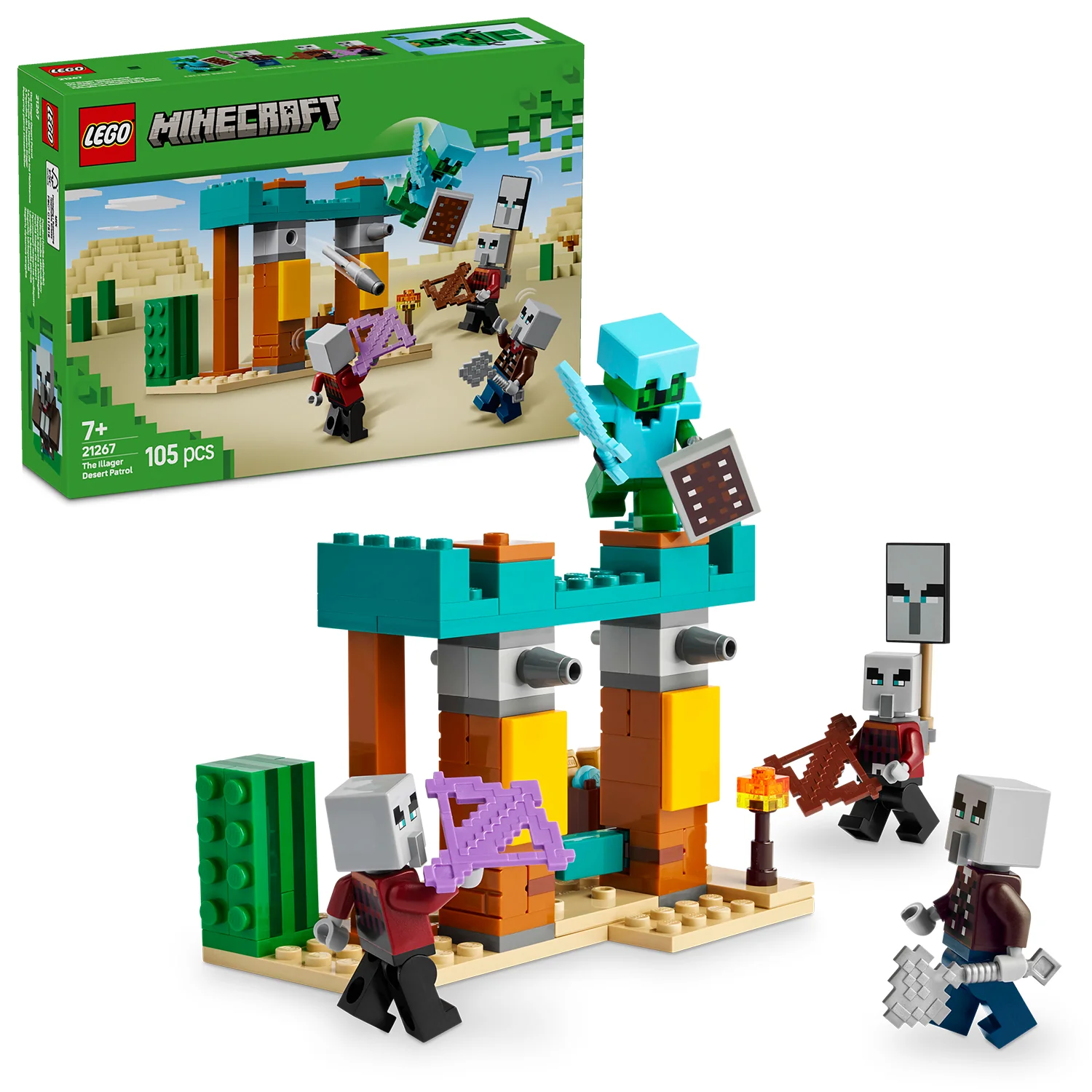 LEGO® Minecraft® The Illager Desert Patrol - Image 9
