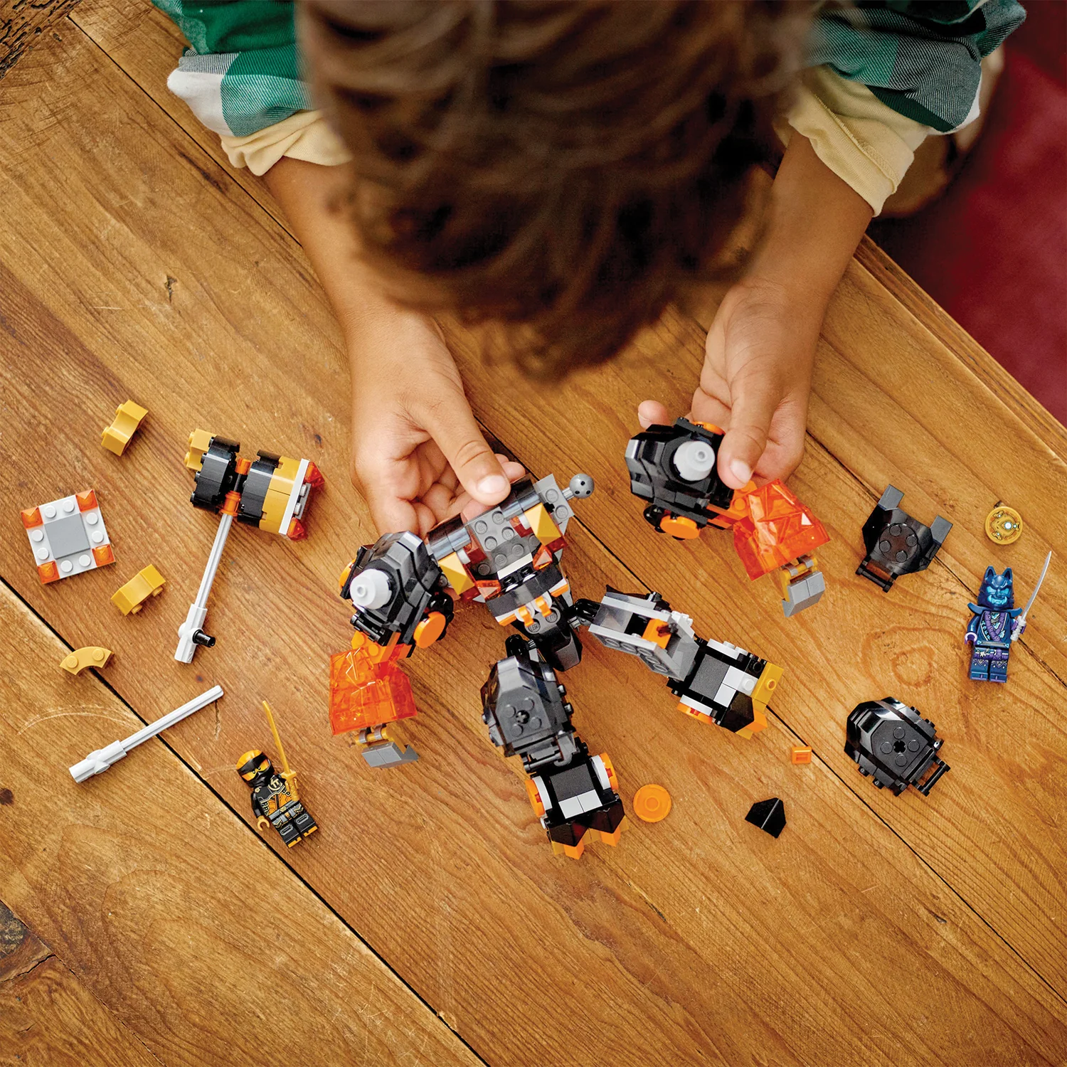 LEGO® NINJAGO® Cole’s Elemental Earth Mech - Image 3
