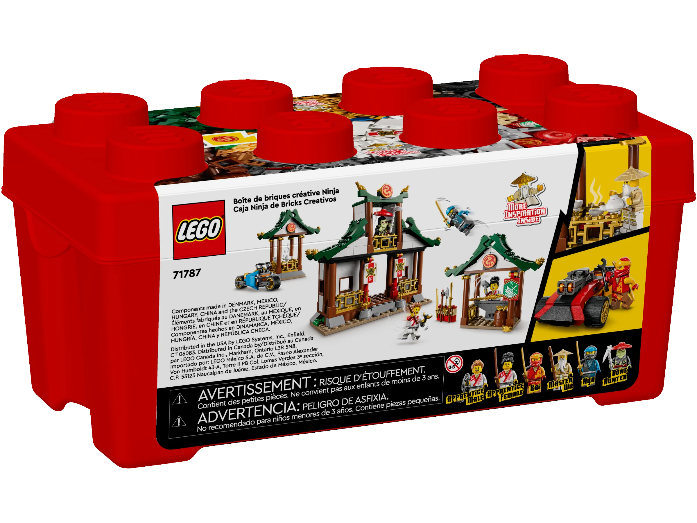 LEGO® NINJAGO® Creative Ninja Brick Box - Image 6