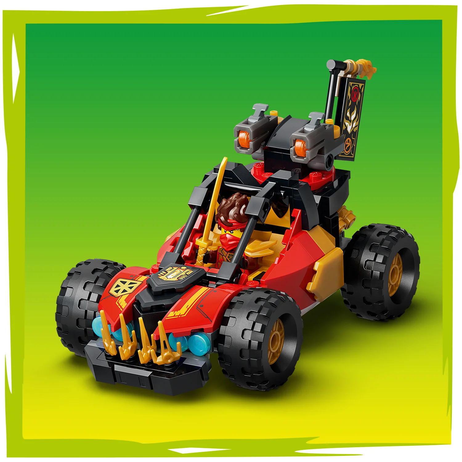 LEGO® NINJAGO® Kai and Cole’s Combiner Vehicles - Image 6