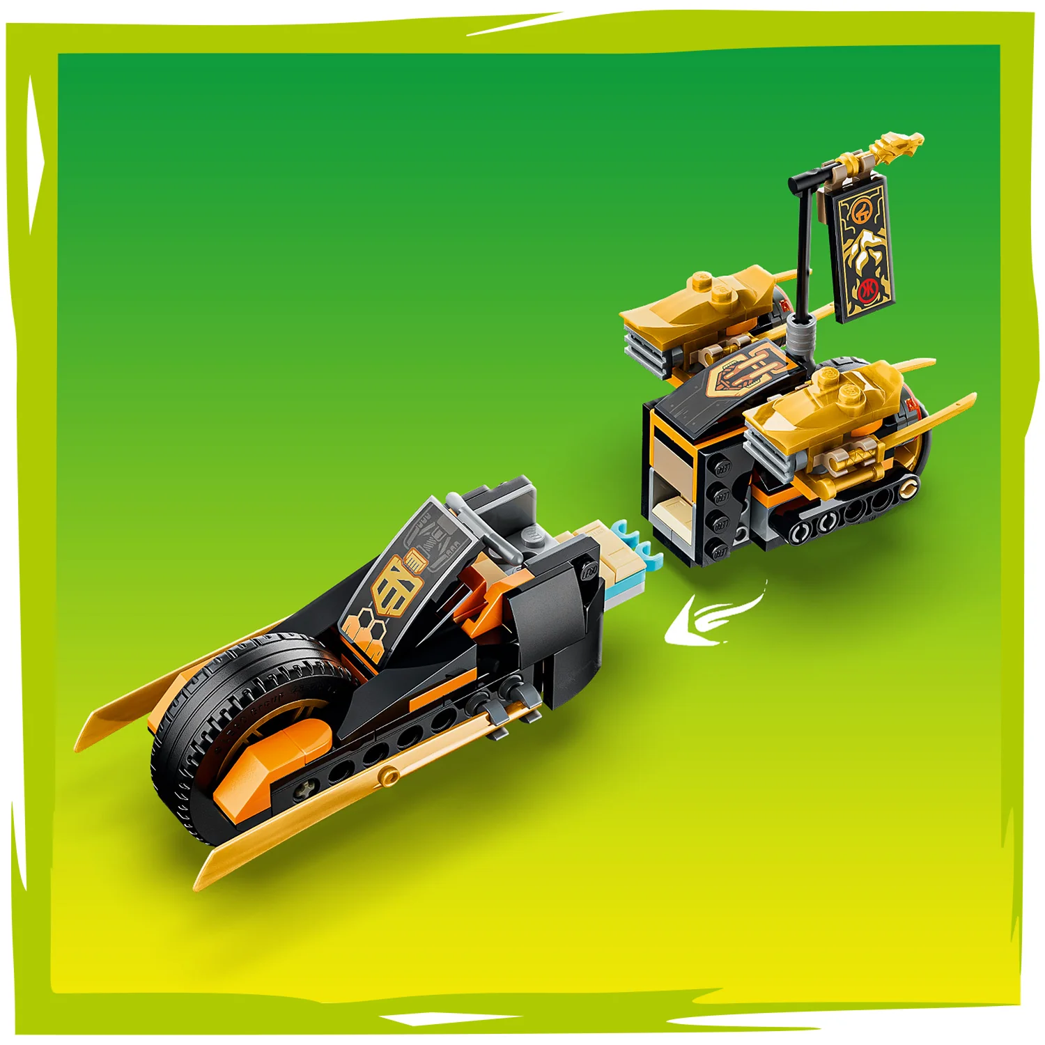 LEGO® NINJAGO® Kai and Cole’s Combiner Vehicles - Image 7