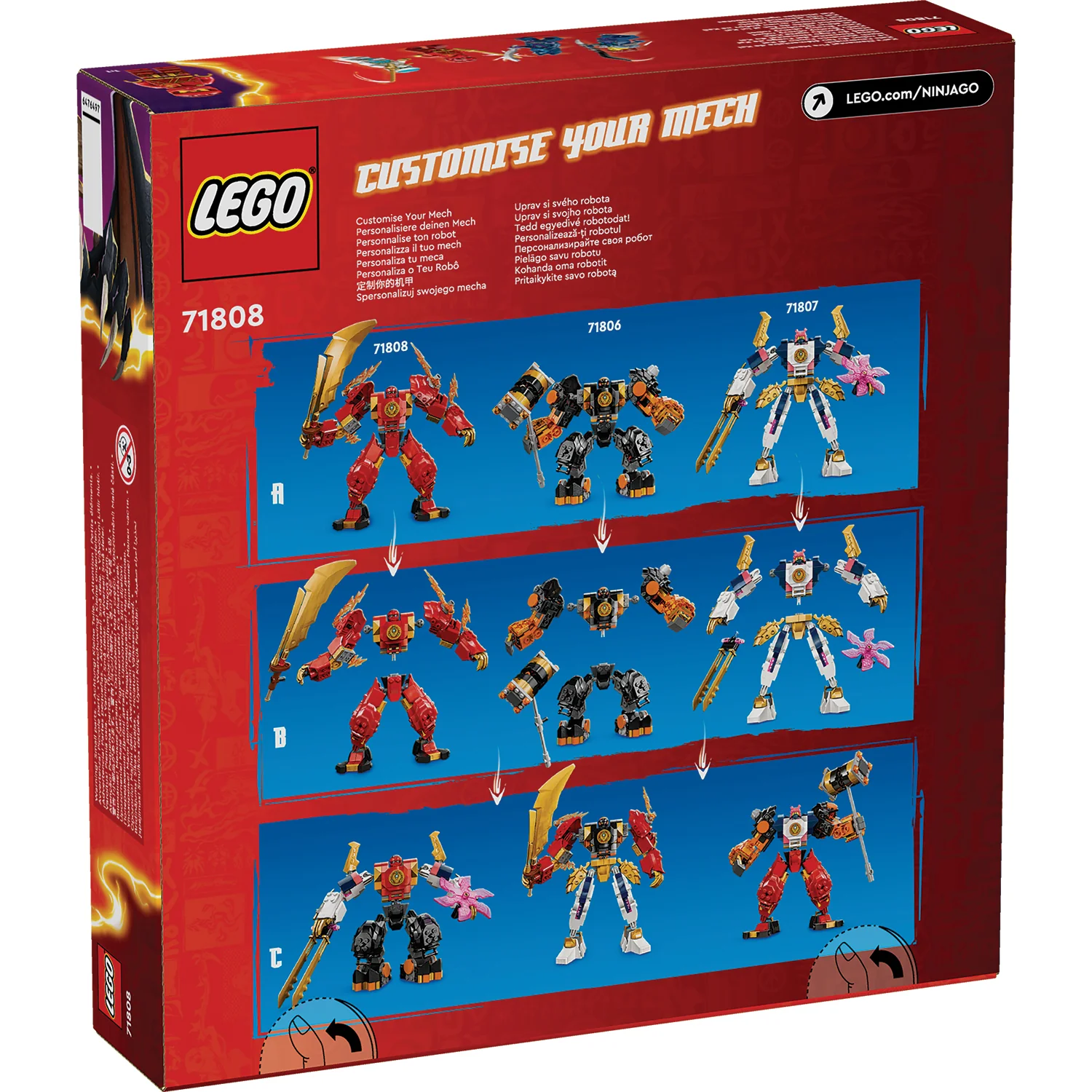 LEGO® NINJAGO® Kai's Elemental Fire Mech - Image 10