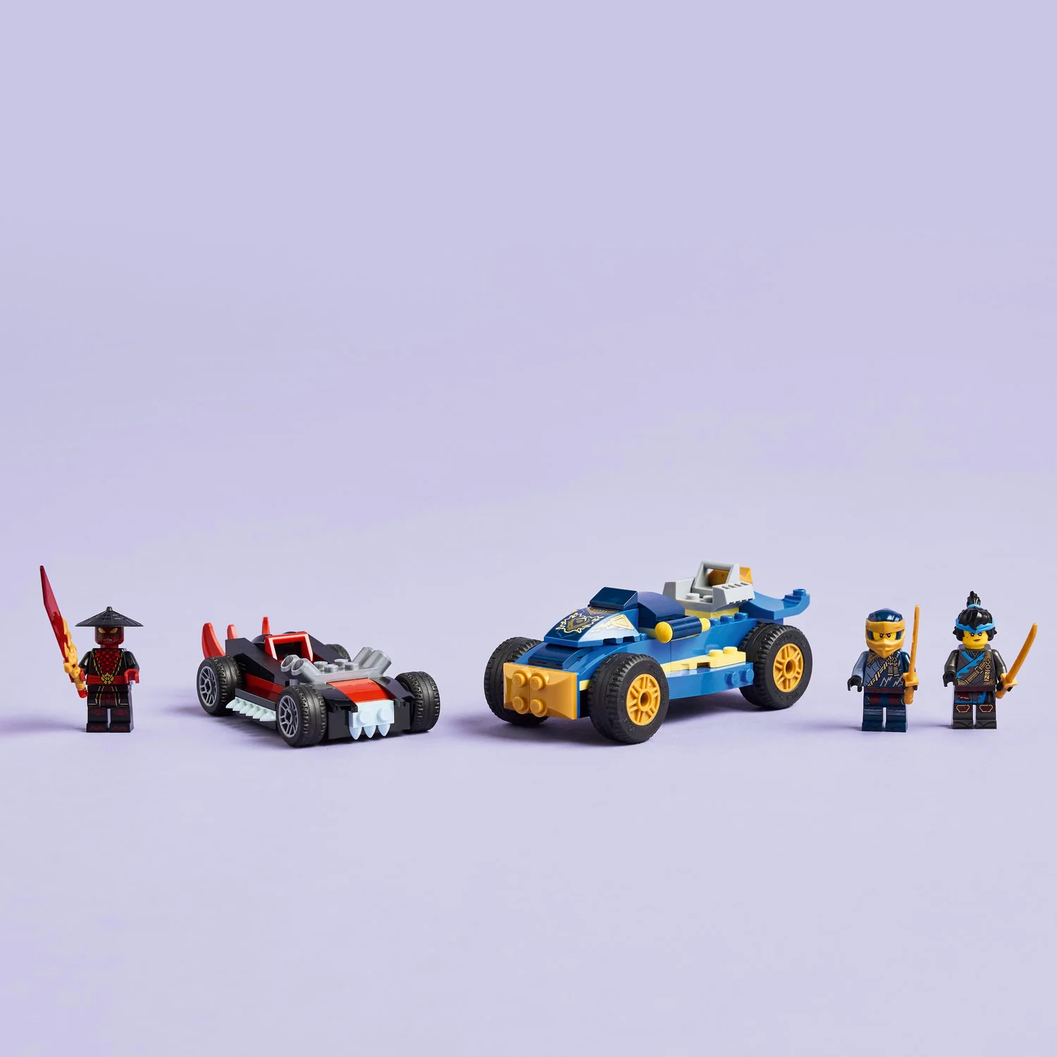 LEGO® NINJAGO® Rogue vs. Drix Race Car Duel - Image 5