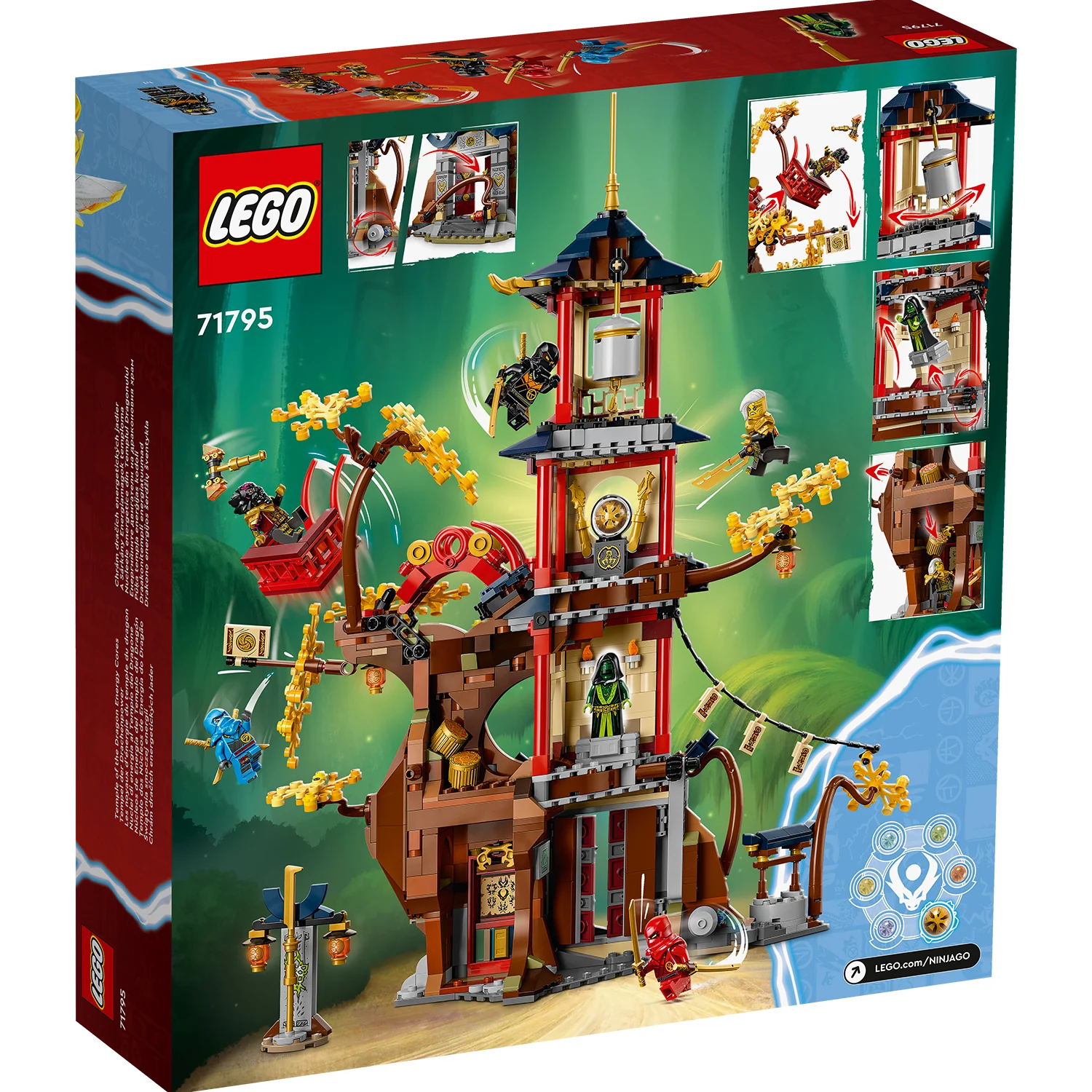 LEGO® NINJAGO® Temple of the Dragon Energy Cores - Image 10