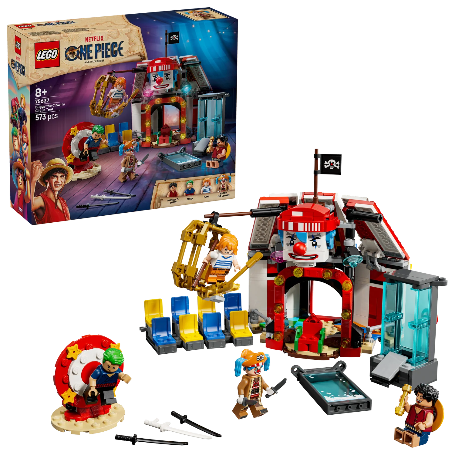 LEGO® ONE PIECE Buggy the Clown’s Circus Tent - Image 9
