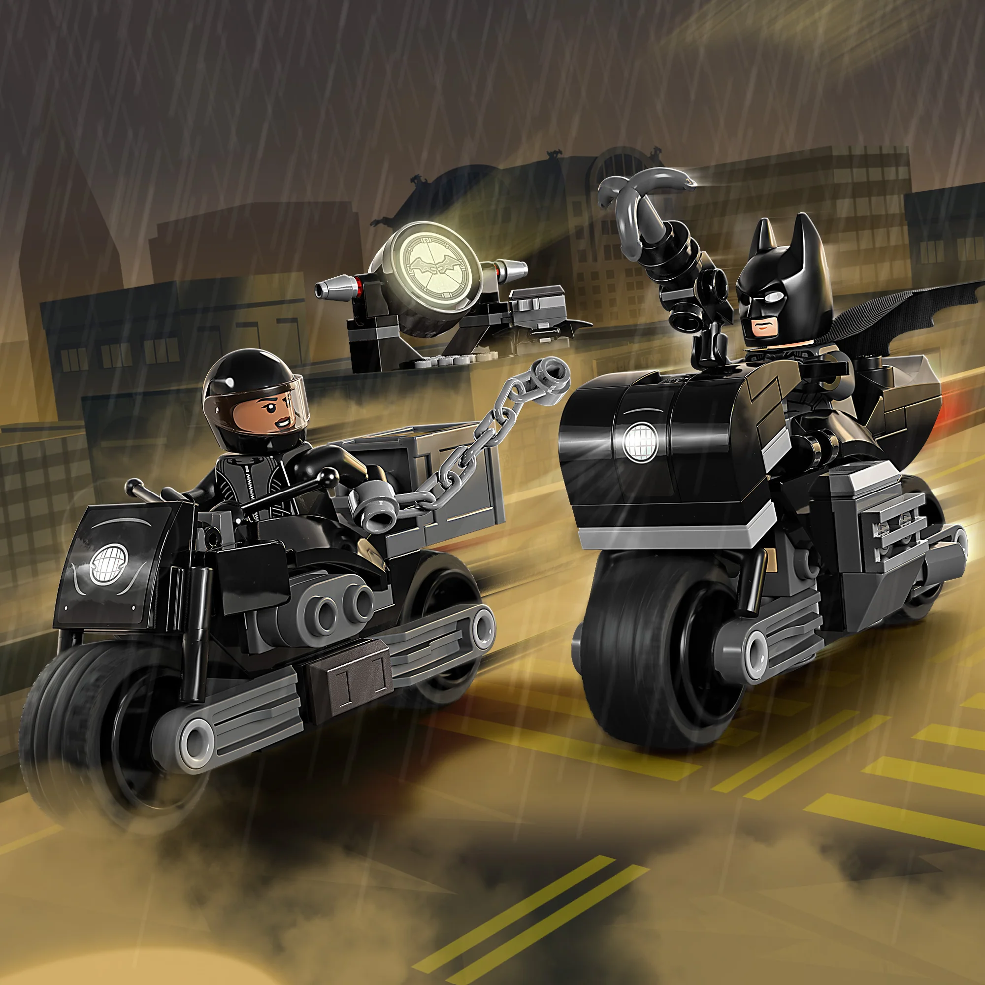 LEGO® DC Batman™ & Selina Kyle™ Motorcycle Pursuit - Image 7