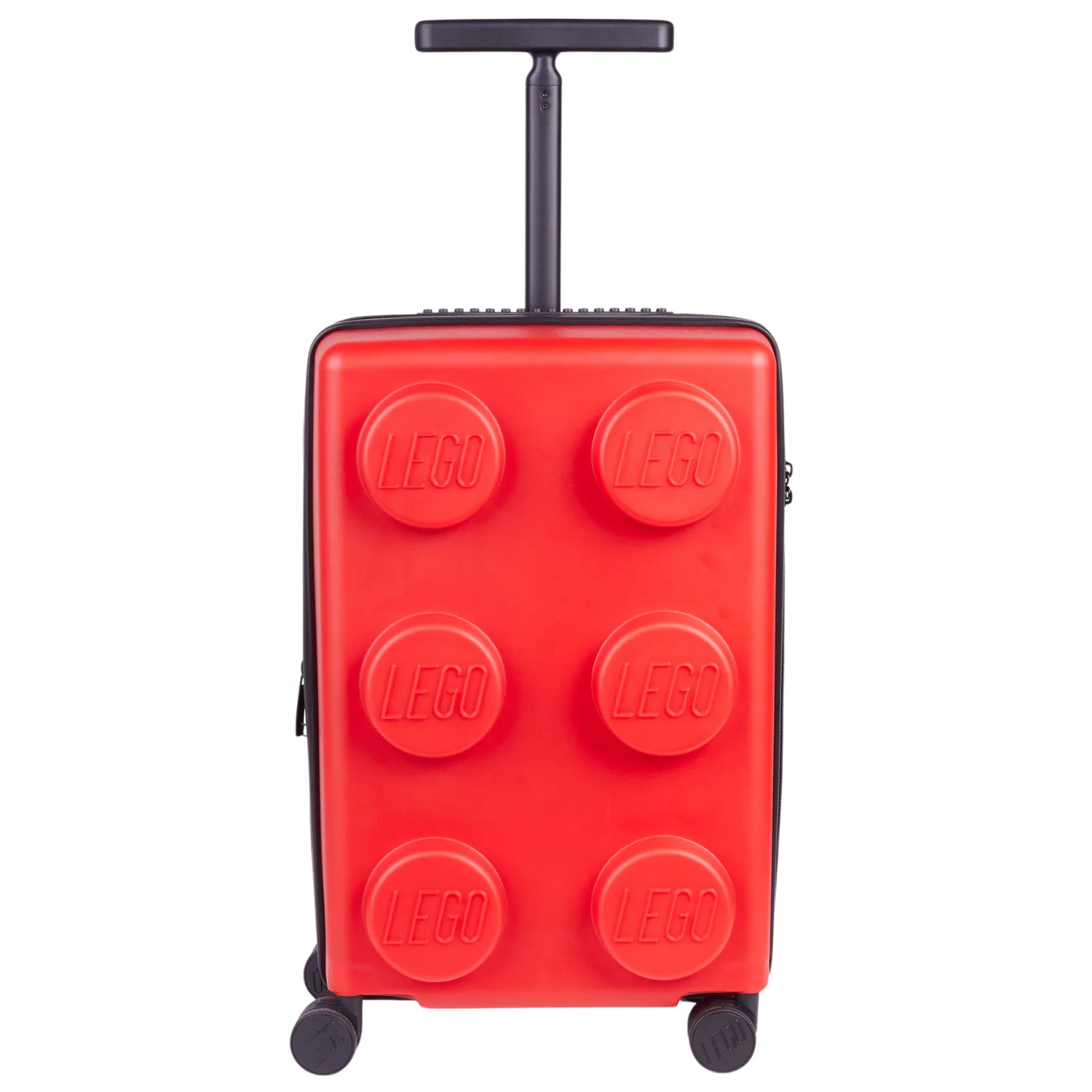 LEGO Signature Brick 2x3 Trolley Expandable Luggage - Red - Image 2