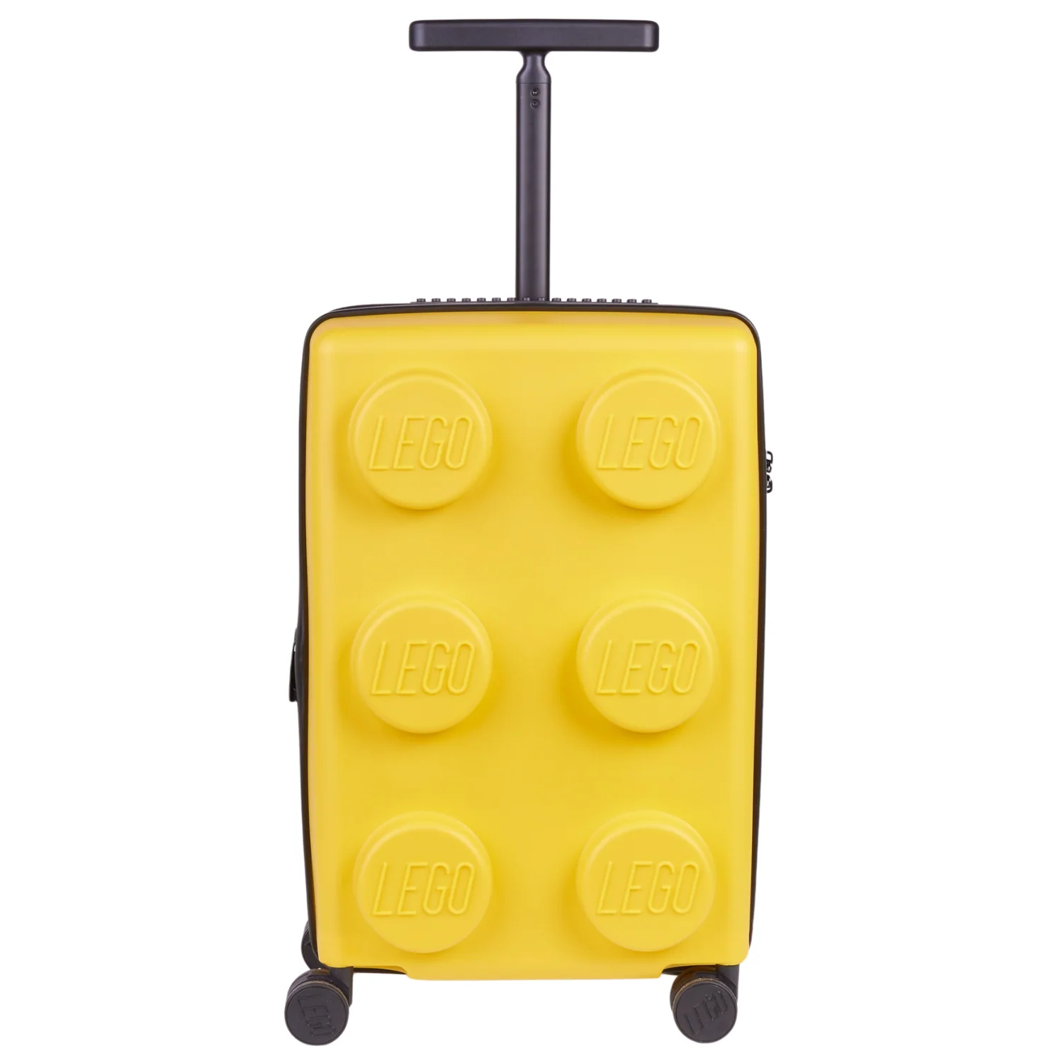 LEGO Signature Brick 2x3 Trolley Expandable Luggage - Yellow - Image 2
