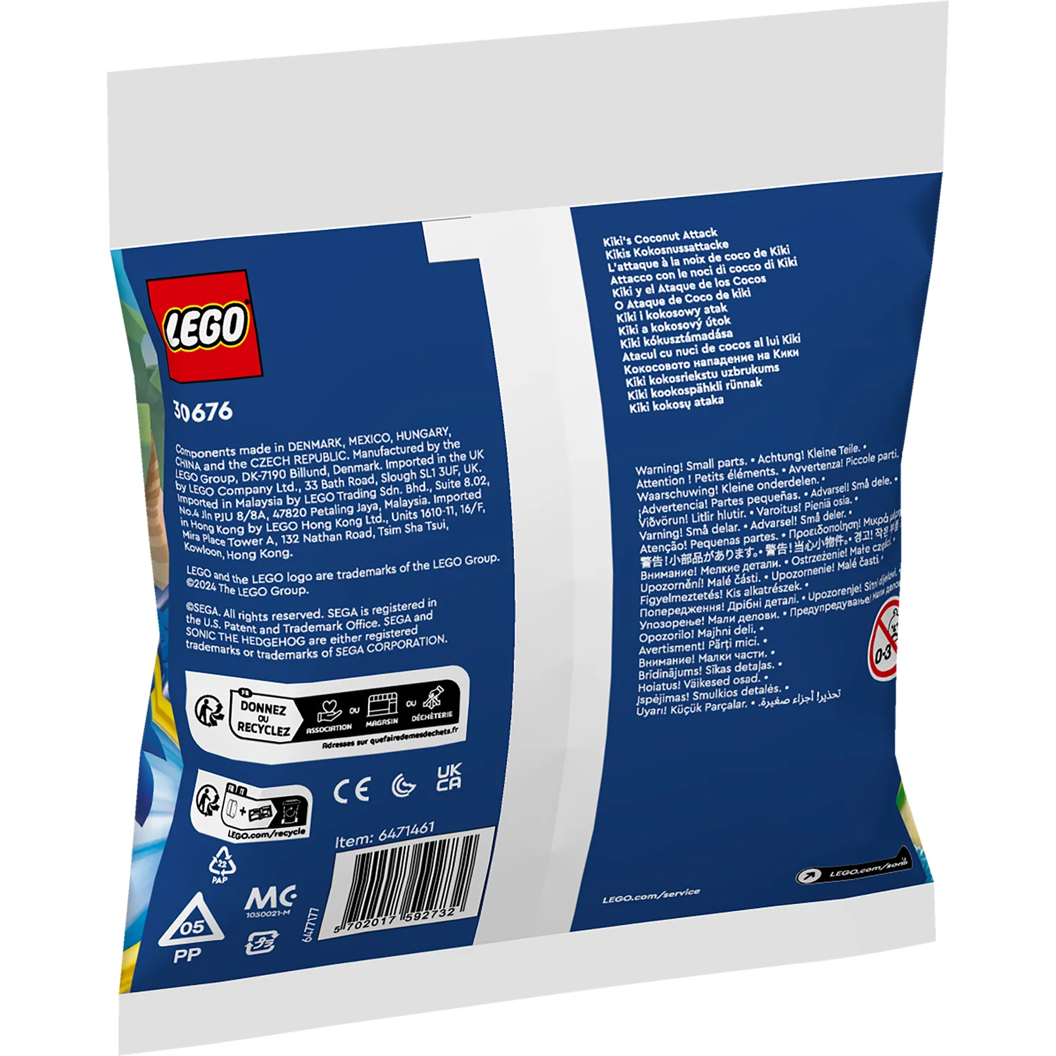 LEGO® Sonic the Hedgehog™ Kiki's Coconut Attack - Image 6