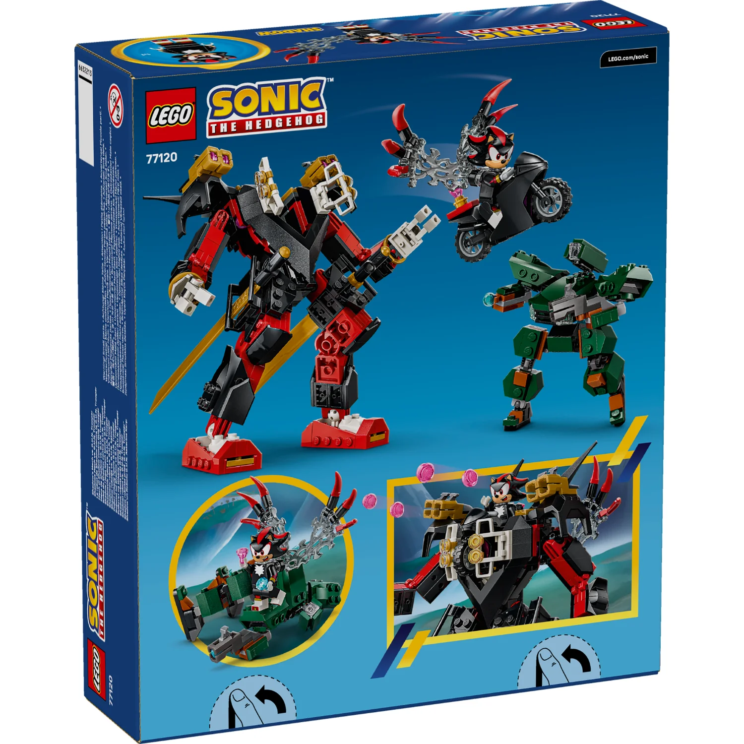 LEGO® Sonic the Hedgehog™ Shadow’s Mech vs. G.U.N. Trooper - Image 7