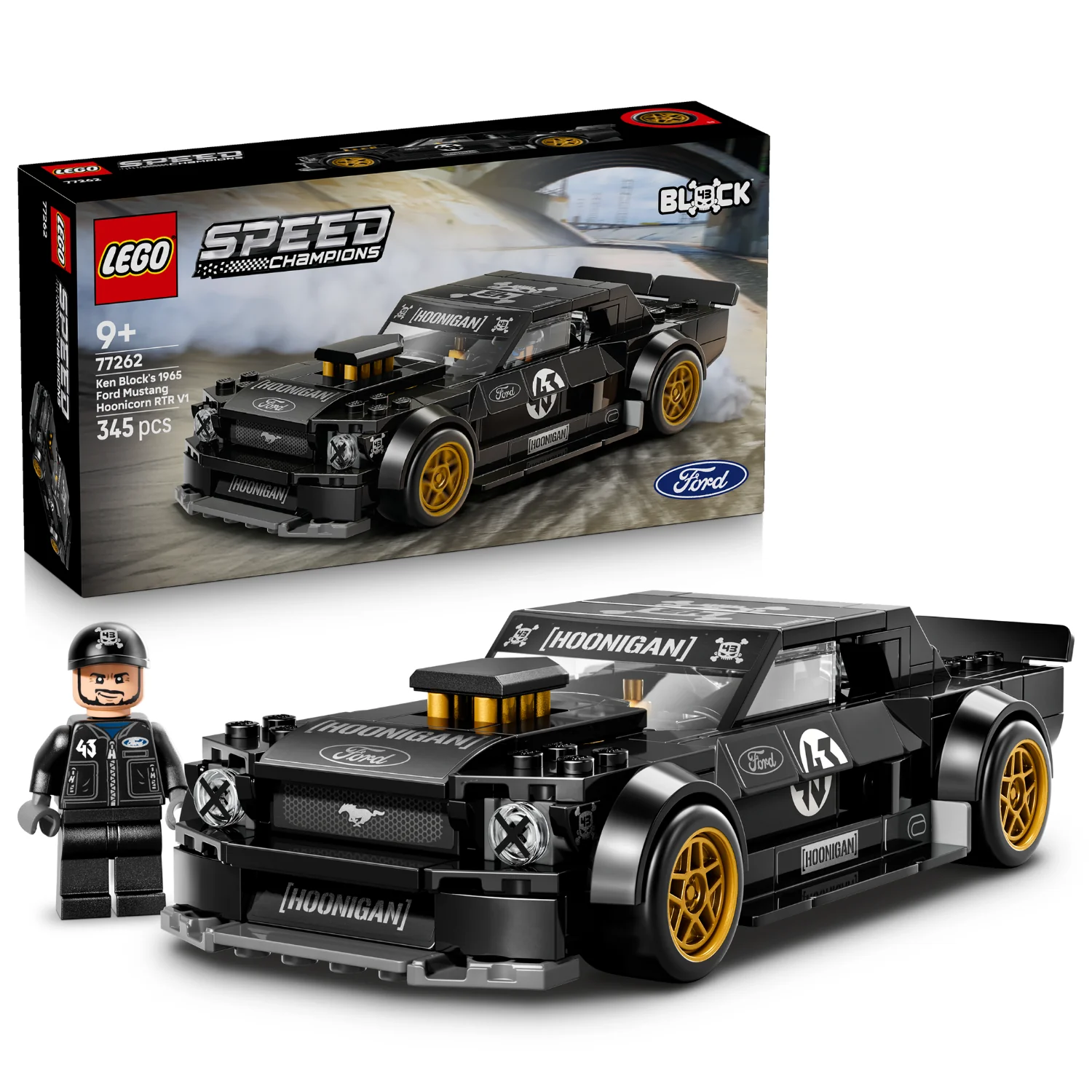 LEGO® Speed Champions Ken Block’s ’65 Ford Mustang Hoonicorn V1 - Image 10