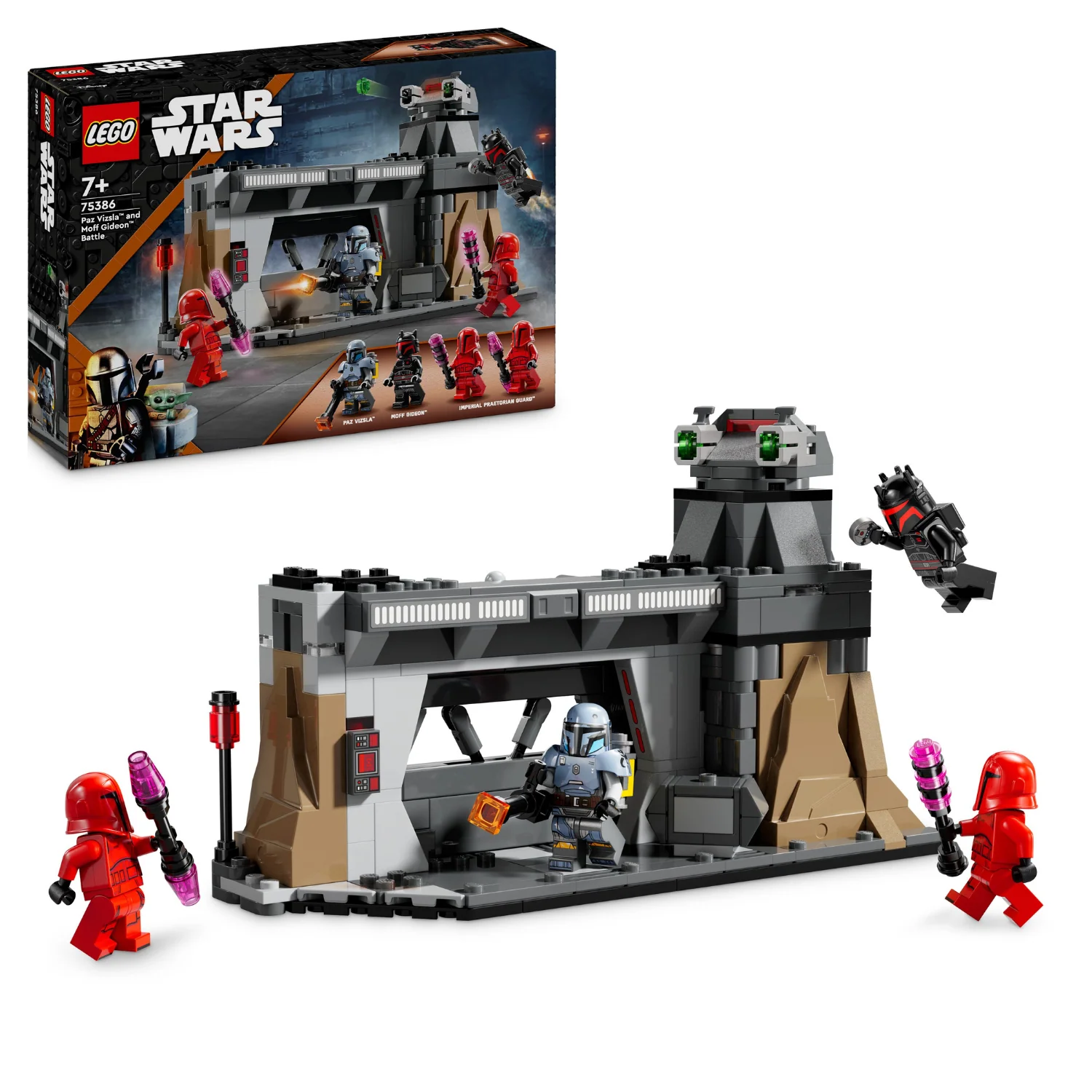 LEGO® Star Wars™ Paz Vizsla™ and Moff Gideon™ Battle - Image 9