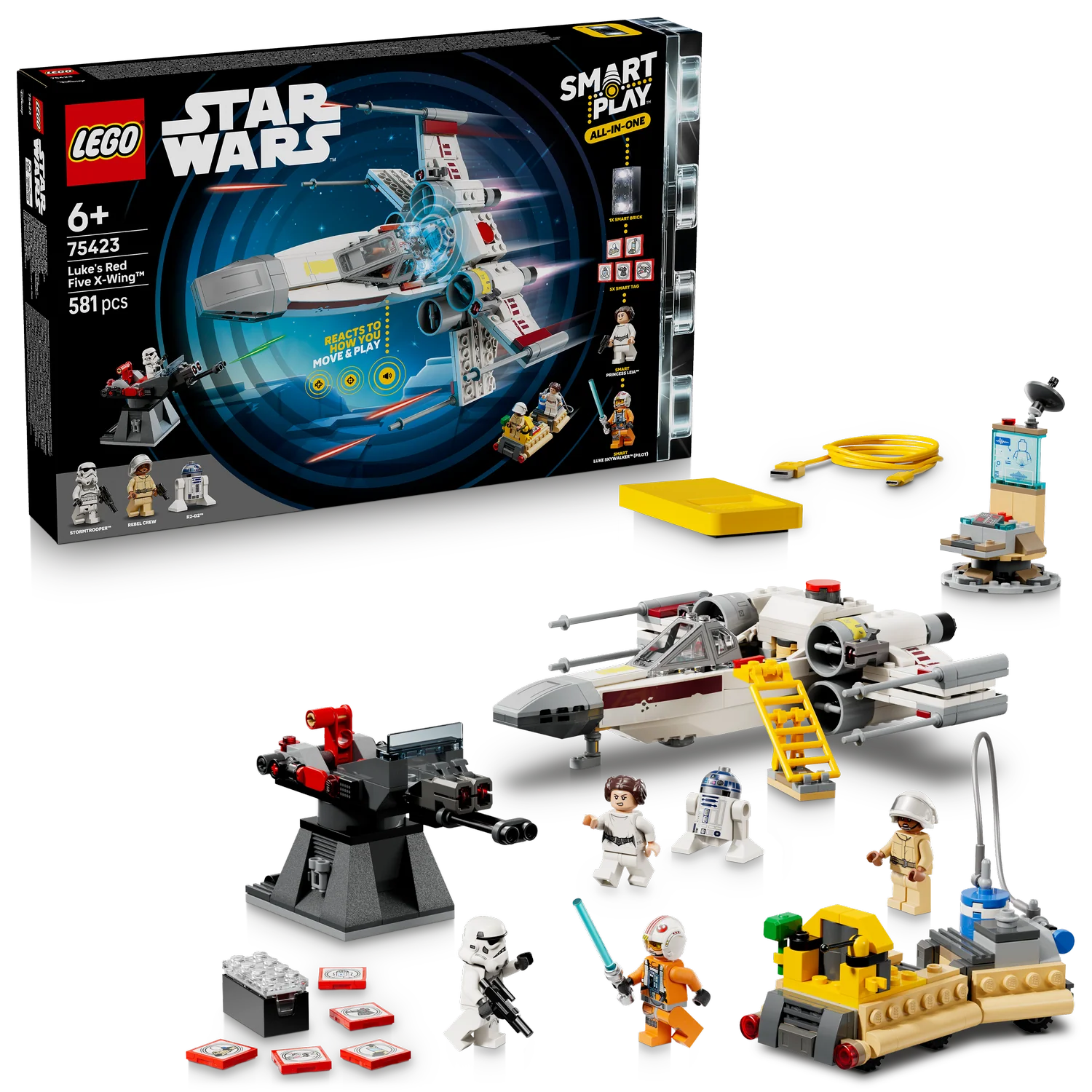 LEGO® Star Wars™ SMART Play™: Luke’s Red Five X-Wing™ - Image 12
