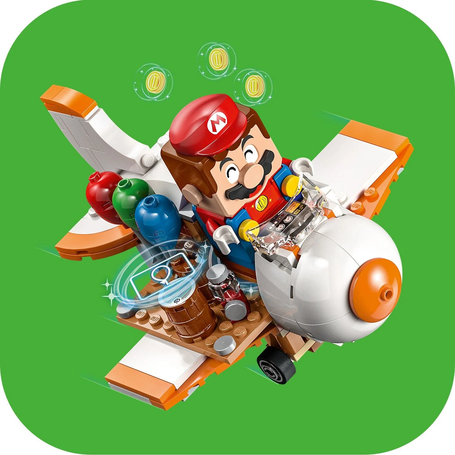 LEGO® Super Mario™ Diddy Kong's Mine Cart Ride Expansion Set - Image 10