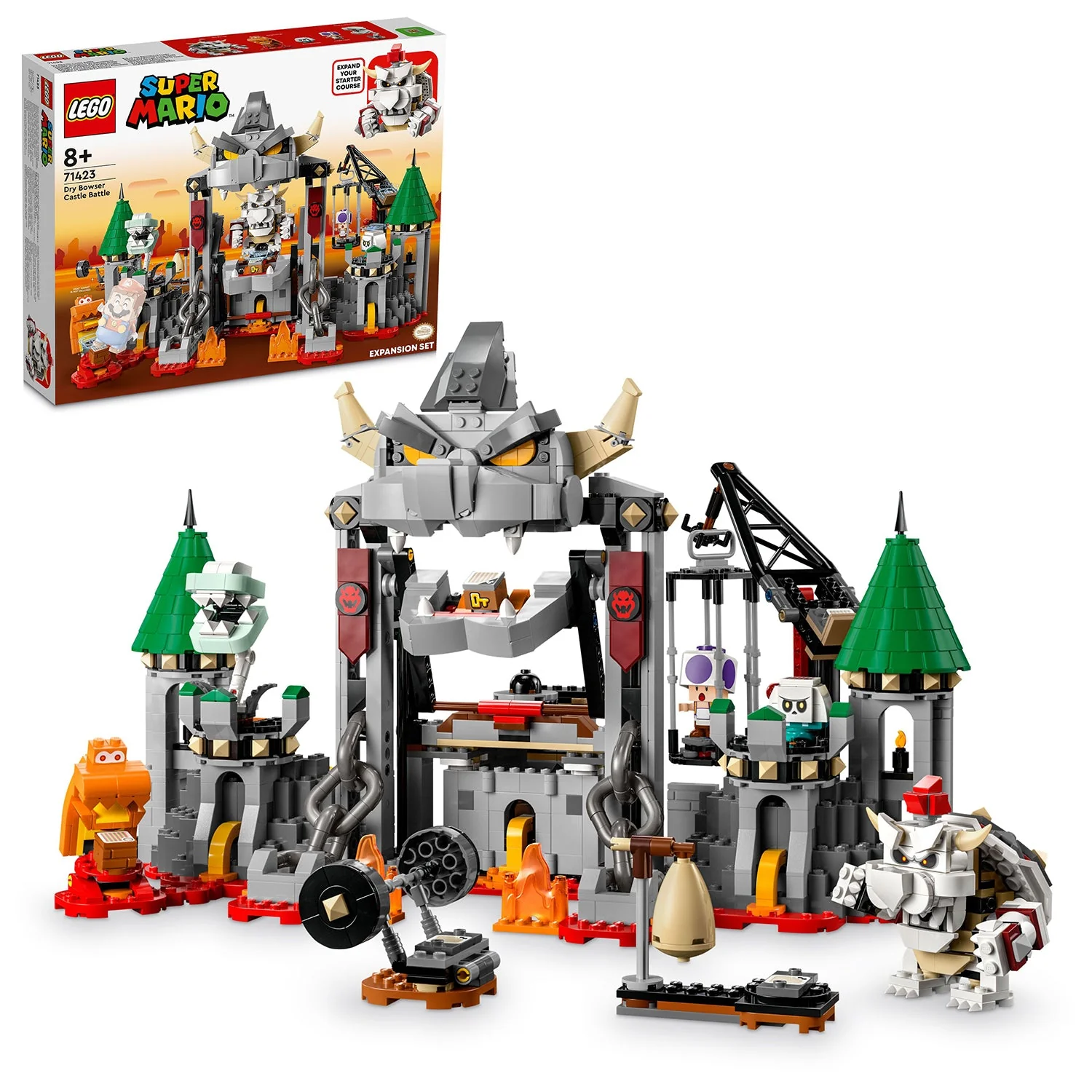 LEGO® Super Mario™ Dry Bowser Castle Battle Expansion Set - Image 12