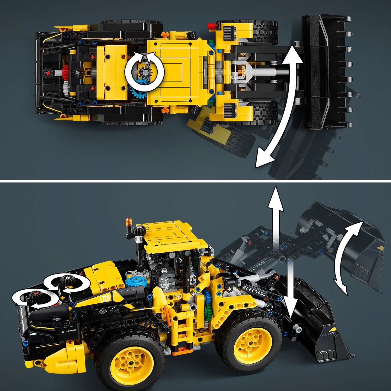 LEGO® Technic Volvo L120 Electric Wheel Loader - Image 7