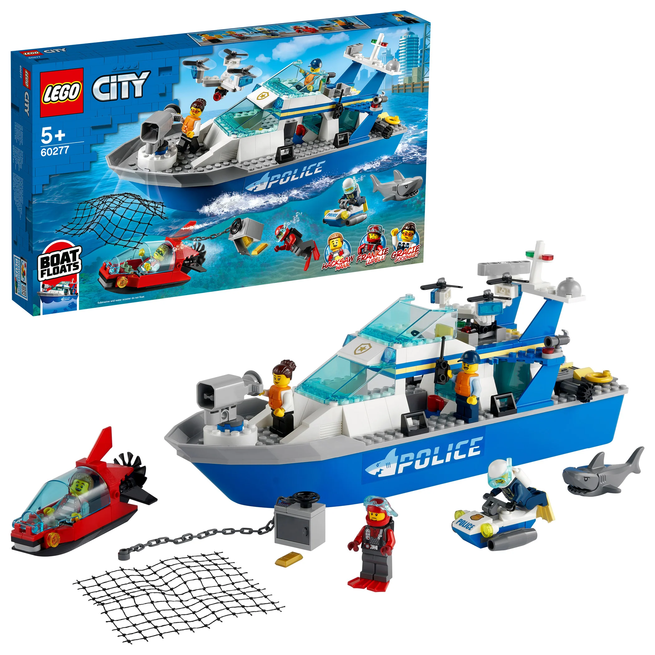 LEGO® City Police Patrol Boat - Image 11