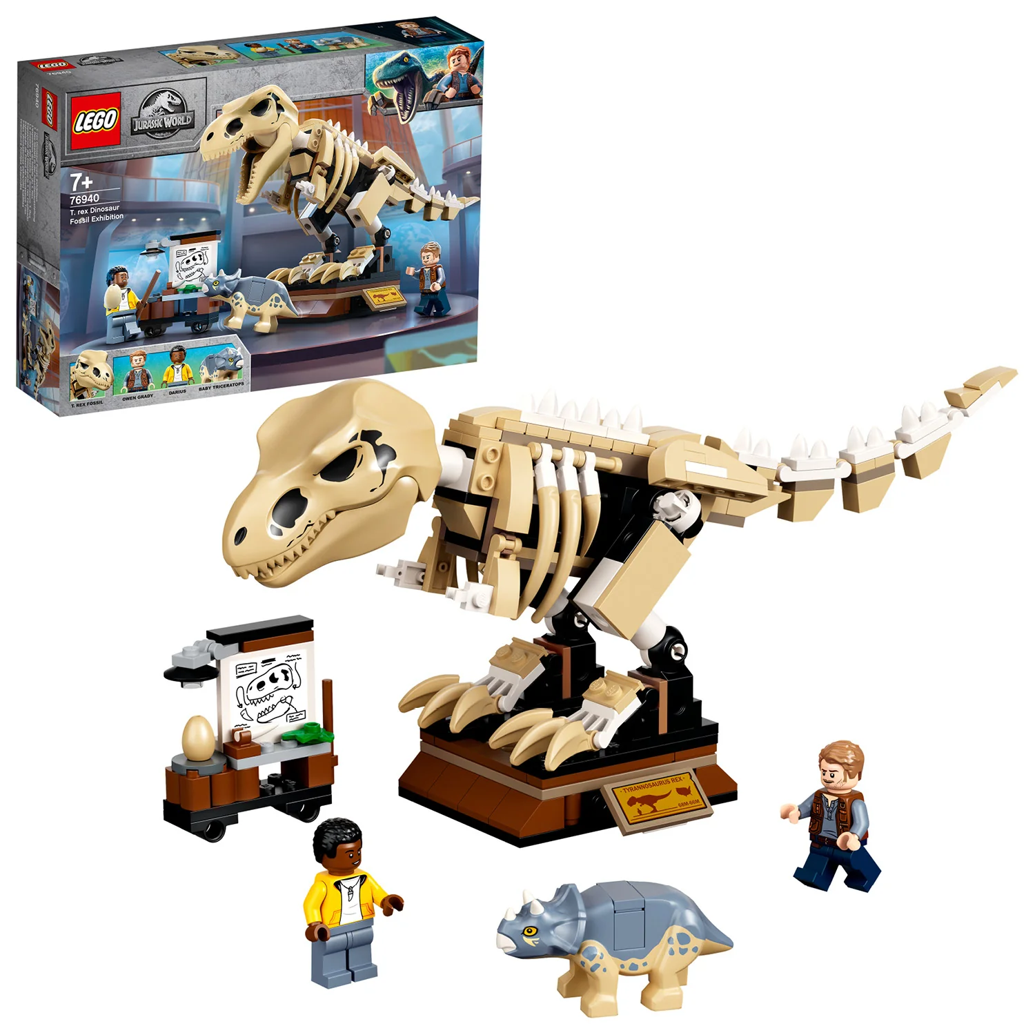 LEGO® Jurassic World T. rex Dinosaur Fossil Exhibition - Image 9