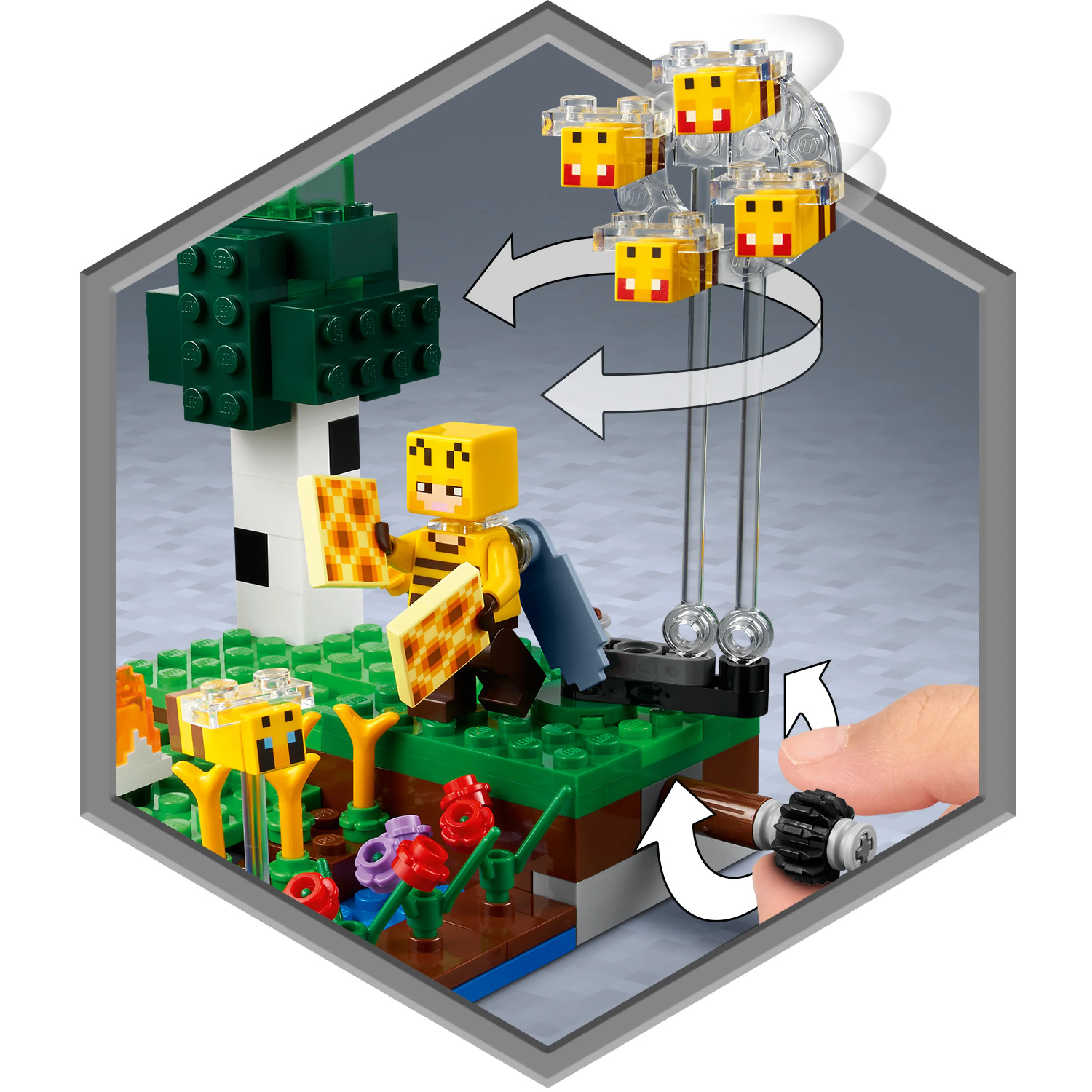 LEGO® Minecraft® The Bee Farm - Image 4