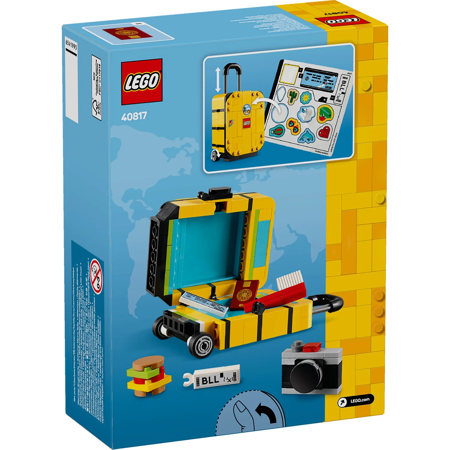 Yellow Travel Suitcase - Image 11