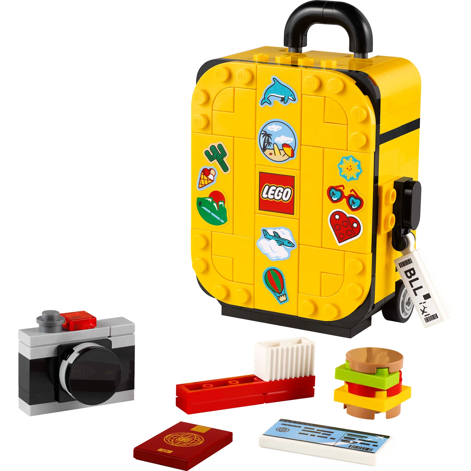 Yellow Travel Suitcase - Image 2